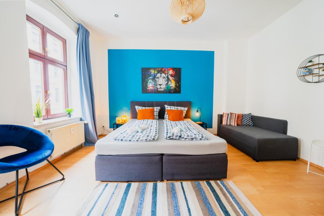 Blue Chili 08 - 2-zimmer Altbau, Wi-fi, 5 Pax Magdeburg